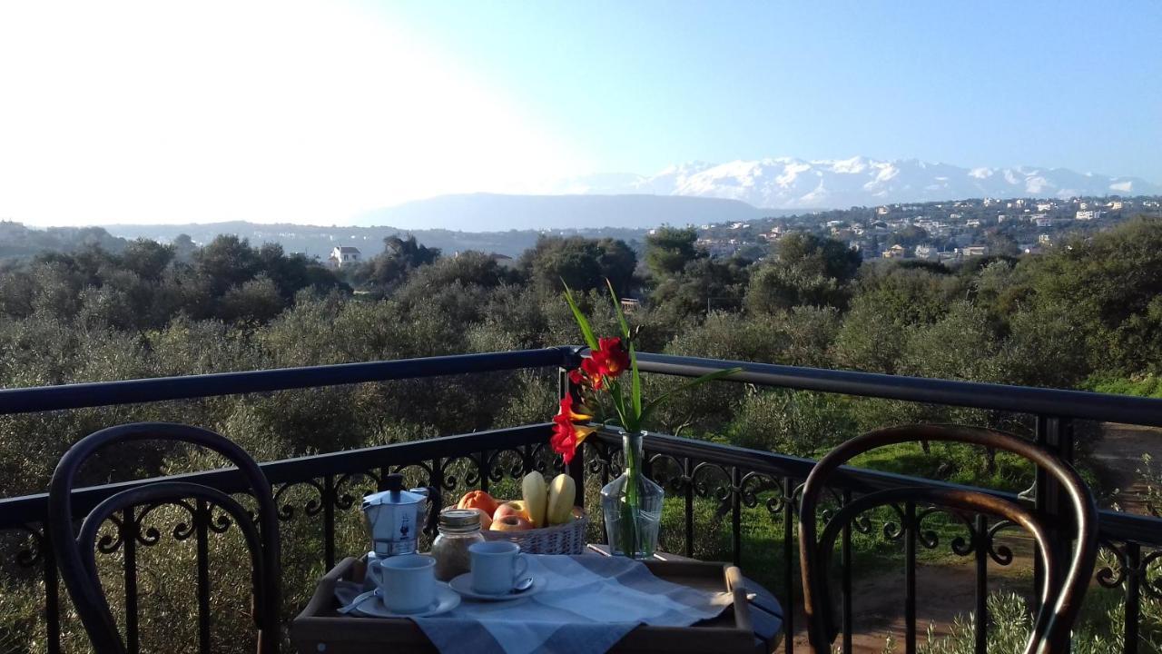 Manolo S Olive Farm, Apartment With Seaview La Canea Exterior foto