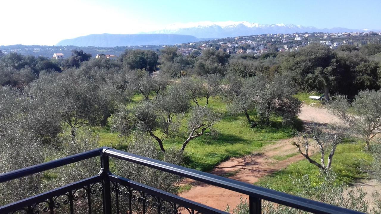Manolo S Olive Farm, Apartment With Seaview La Canea Exterior foto